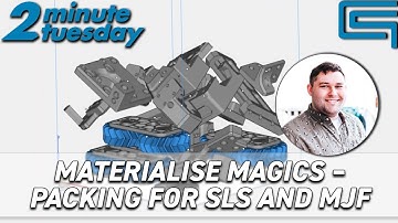 Materialise Magics – Packing for SLS and MJF