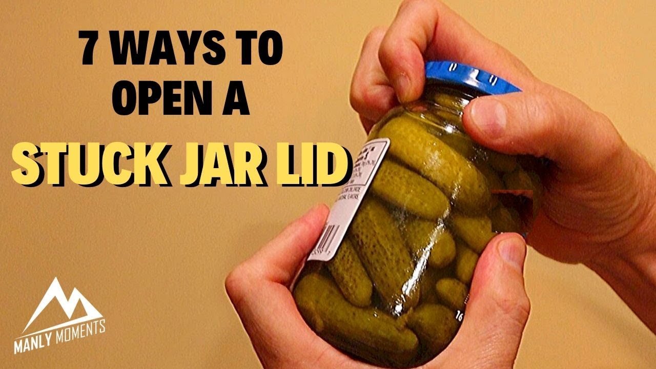 How to Open a Stuck Jar Lid - 10 Different Ways!