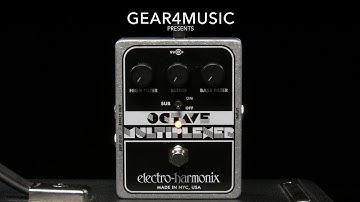 Electro Harmonix Octave Multiplexer Analog Sub-Octave Generator | Gear4music demo