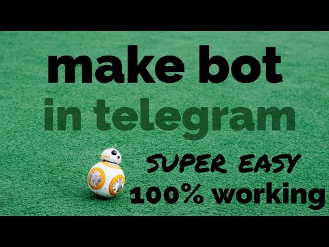 How to create bot in telegram without coding (100% working)