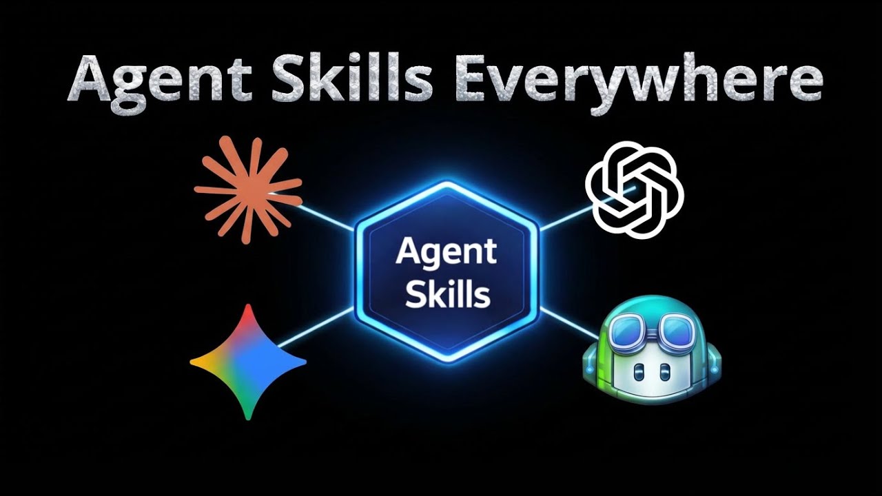 Agent Skills — How to Use, Find, and Build - YouTube