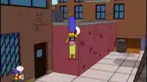 The Simpsons Game Playthrough (PS3) part 9- Town Square