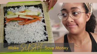 How to Make Sushi at Home! by Grow with Pilar 56 views 3 years ago 8 minutes, 13 seconds