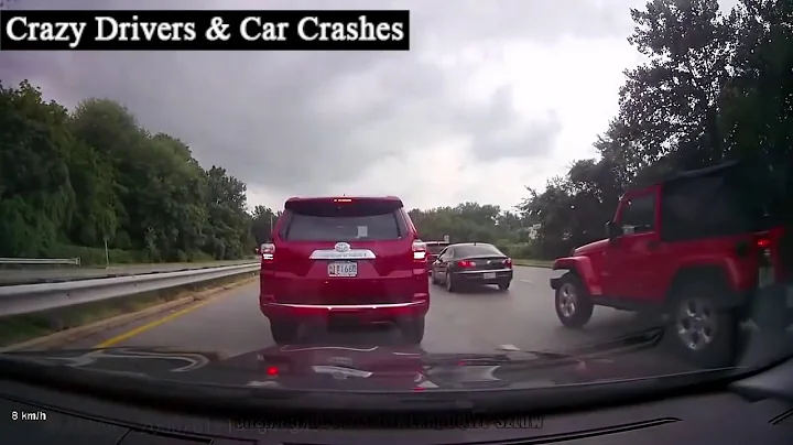 Crazy Drivers & Car Crash Compilation Episode #42 in USA