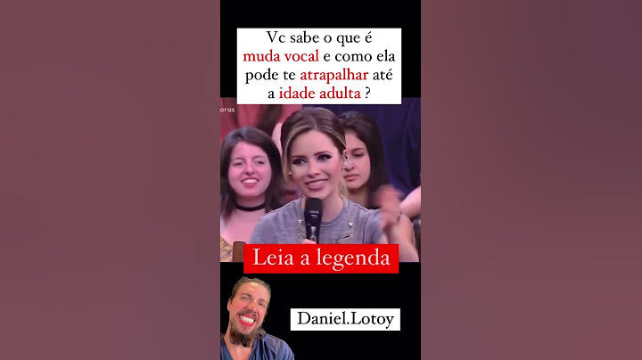 SANDY PERDEU A VOZ ? NÃO! Entenda a MUDA VOCAL #auladecanto