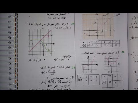 حل تمارين 28 29 30 31 صفحة 75 رياضيات سنة اولى ثانوي