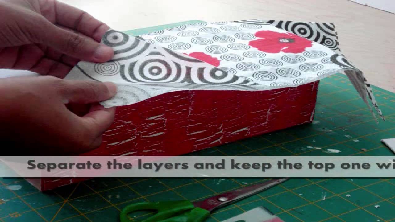 Paper Mache Box/Catchall · How To Make A Paper Box · Decoupage and  Papier-mâché on Cut Out + Keep