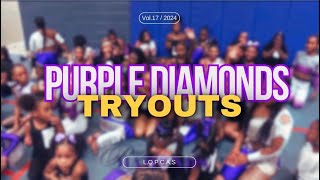 The Purple Diamonds 2024 Tryouts