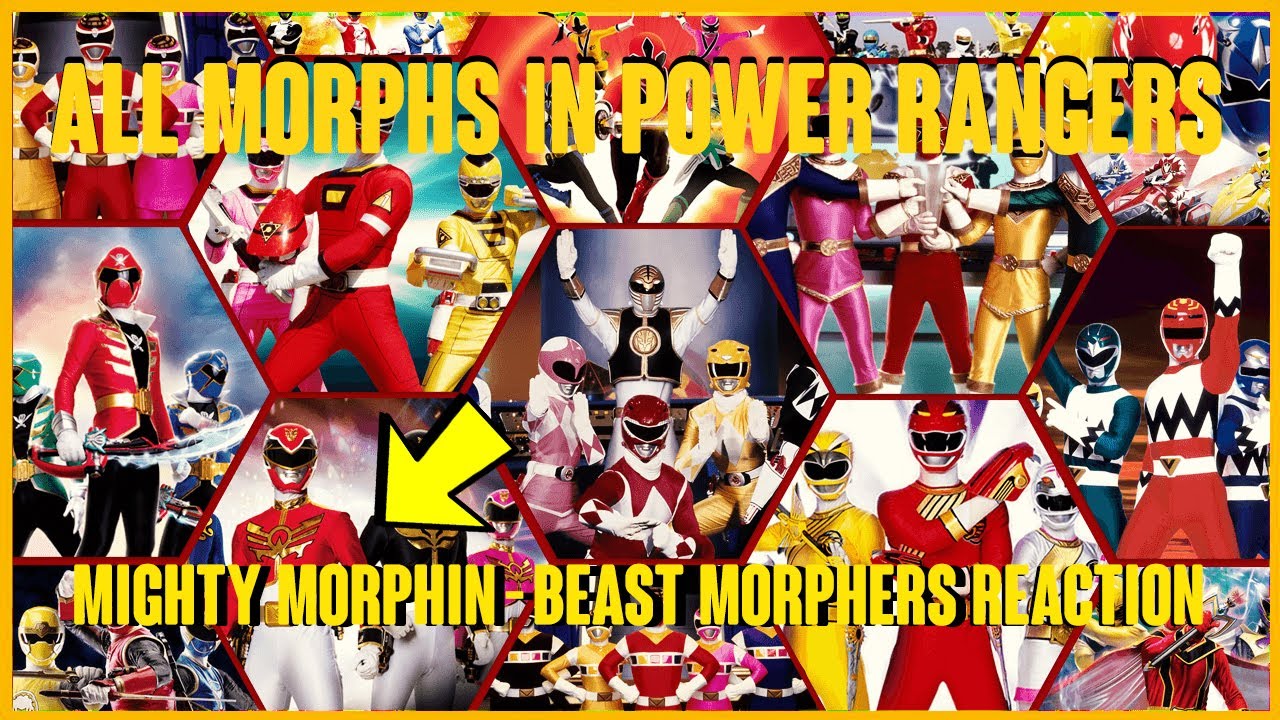 All Morphs All Morphs In Power Rangers REACTION - YouTube
