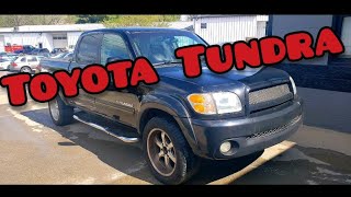 2005 Toyota Tundra. Ремонт.