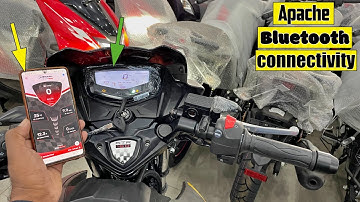 New TVS apache RTR 160 2v Bluetooth connectivity How To Connect Apache With Bluetooth