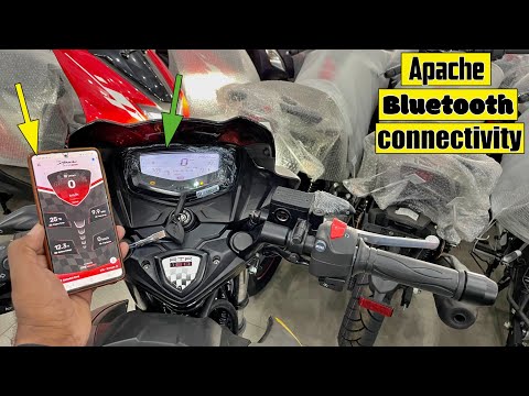 New TVS apache RTR 160 2v Bluetooth connectivity How To Connect Apache With Bluetooth