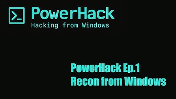 PowerHack Ep 1 – Recon from Windows PowerShell + WhatWeb
