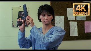 Sibelle Hu and Cynthia Rothrock in The Inspector Wear Skirts (1988) 4k