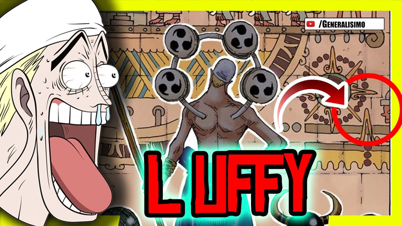 🥇ODA lo hace de NUEVO!! LUFFY aparece en los JEROGLIFICOS de la LUNA