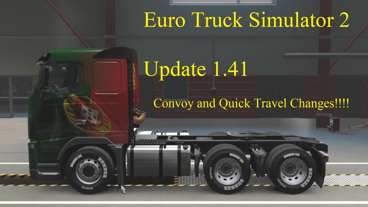 Euro Truck Simulator 2 Update 1.41 - Convoy and Quick Travel Changes 