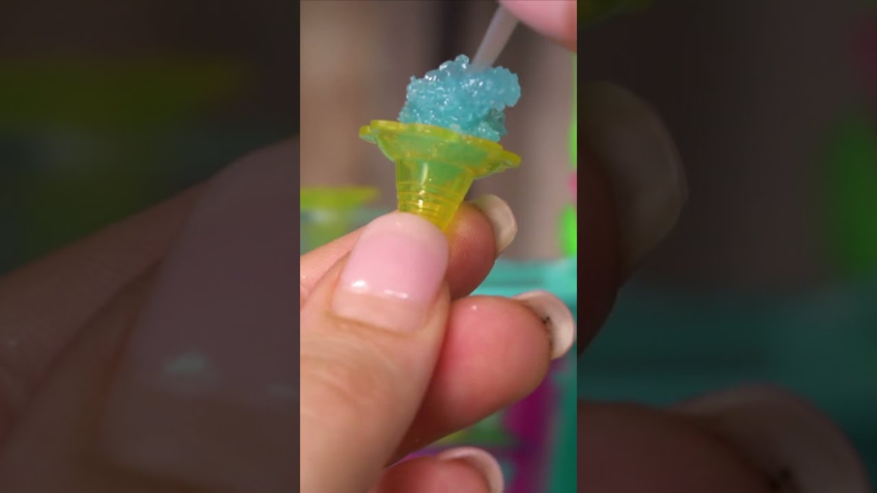 Barbie Doll Family Dinner DIY Snow Cones
