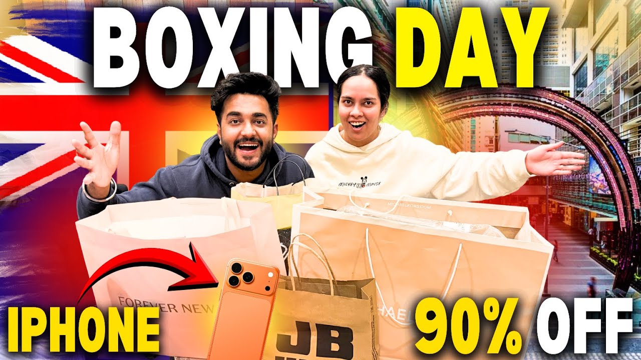 Shopping on Boxing Day in Australia 😱 | iPhone Prices 🇦🇺| INSANE Discounts