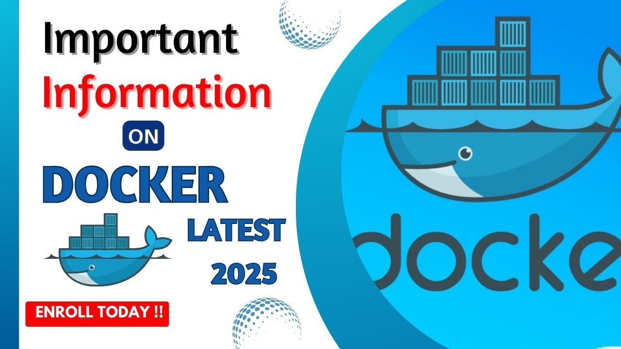 Important Updates on Docker 2025: Complete Course Available Now! Learn ...