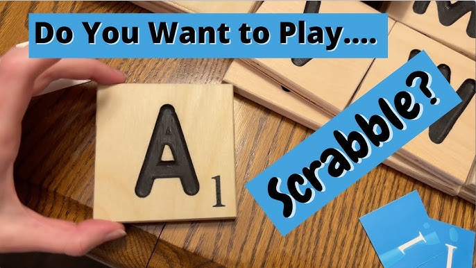 How to make DIY Giant Wall Sized Scrabble Board Game - Part 2 - Making the Game Tiles - YouTube quirky-artist-loft-diy-printable-scrabble-board