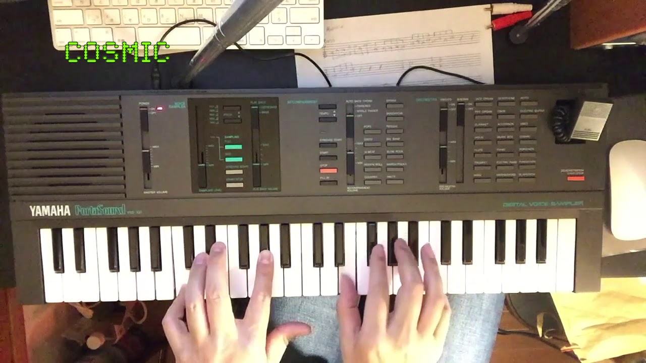 Yamaha PortaSound VSS-100 - YouTube
