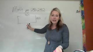 Monday 4/6/20 Math Pg. 251-252
