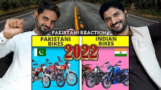 Pakistani reaction on INDIAN BIKES Vs PAKISTANI BIKES 2022 | India vs Pakistan COMPARISON