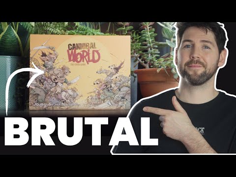 Click to play video: A BRUTAL BATTLE // Cannibal World: tCG Review