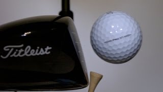 Titleist Golf Balls at The Moment of Impact