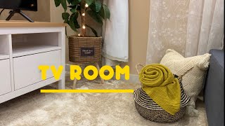 تنسيق صالة المعيشه 🍁| TV room decor