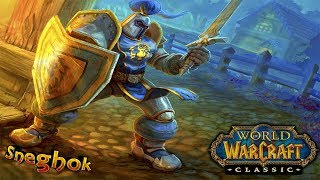 ❄WoW CLASSIC❄ЗА АЛЬЯНС❄качаем война❄часть 2❄sneghok❄топ игра❄
