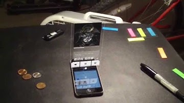 iPod Touch Holographic UI - After Effects