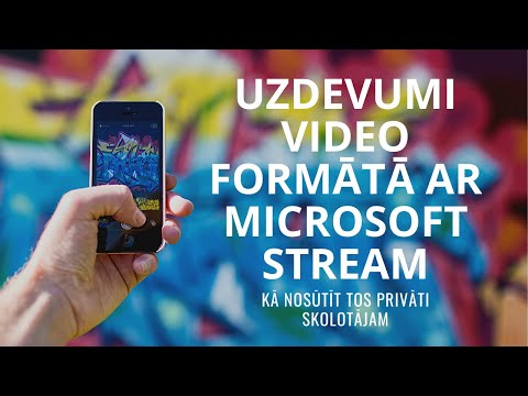 Nosūtīt uzdevumus video formātā skolotājiem drošā vidē