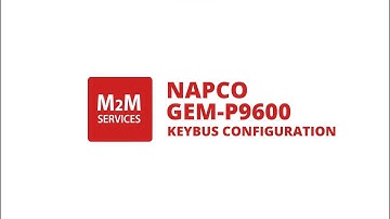 Napco GEM-P9600 Keybus Configuration