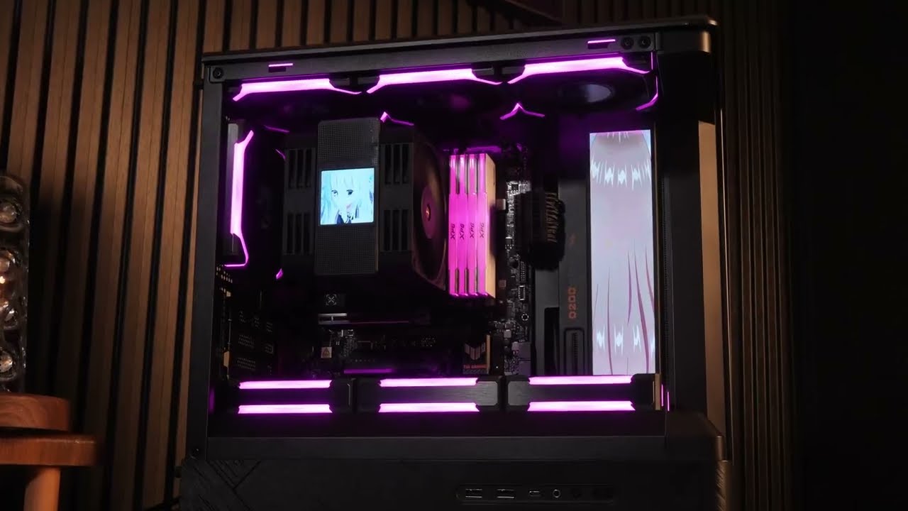 Jungle Leopard GAXALY V2 PC Case Computer FANS 