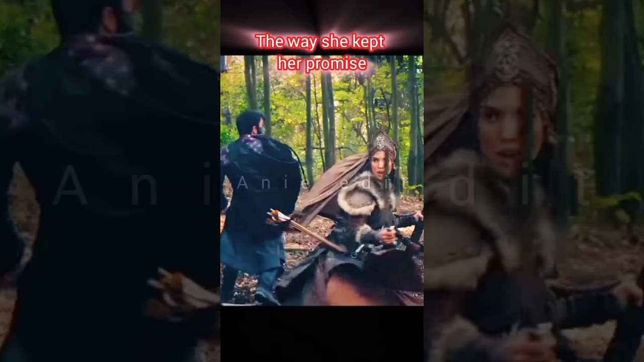 I was amazed✨ at the way👀 she kept her promise🔥 nil&uuml;fer save Orhan#kurulusorhan #nilufer#viralshort