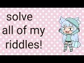 [8 gacha riddles]