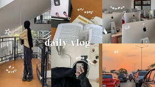 daily vlog🐰🎞️ : first video of University! , productive 6am! , grocerry time , anak kost?!👀