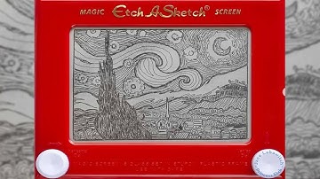 Etch A Sketch Artist Makes Masterpieces On 90