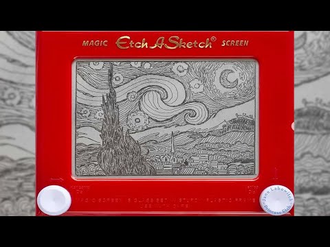 Etch A Sketch Artist Makes Masterpieces On 90&rsquo;s Kids Toy | Localish
