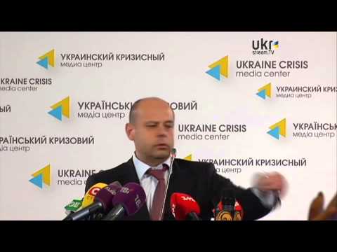 Yuriy Prodan. Ukraine Crisis Media Center. March 25, 2014