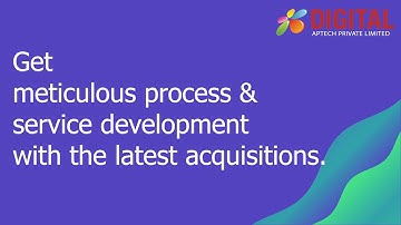 Digital Aptech Pvt. Ltd - CMMIDev 3 Company