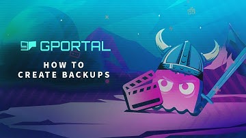 GPORTAL Valheim Server: How do I create backups?