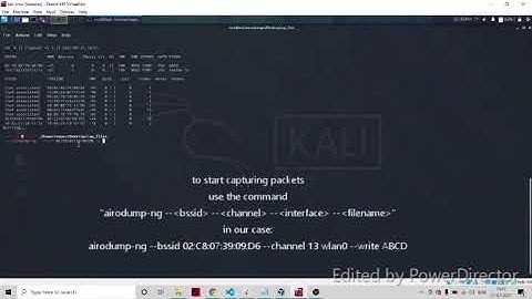 Ethical Hacking : How to capture packets using airodump-ng in Kali Linux
