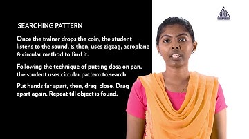 Searching Pattern Training | Empowering the Blind