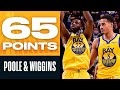 Jordan Poole & Andrew Wiggins ON-FIRE 14 Threes & 65 PTS 🤫