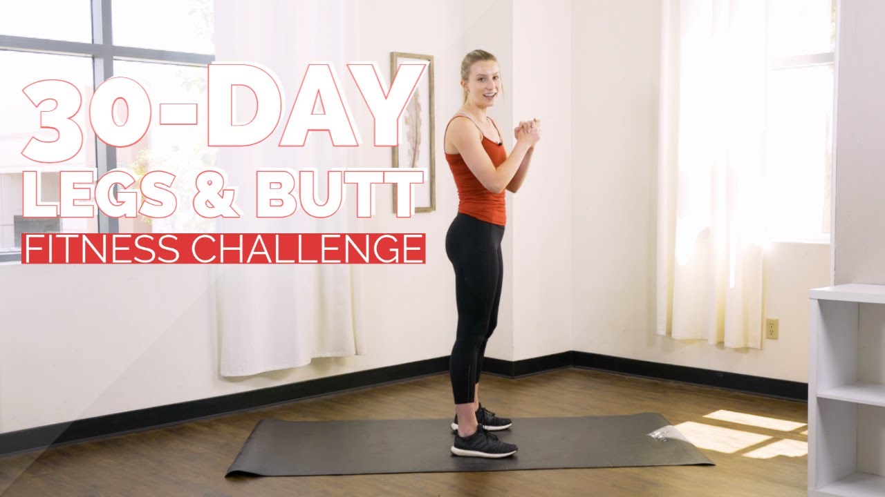 30-day legs challenge: longer, stronger legs in just a month