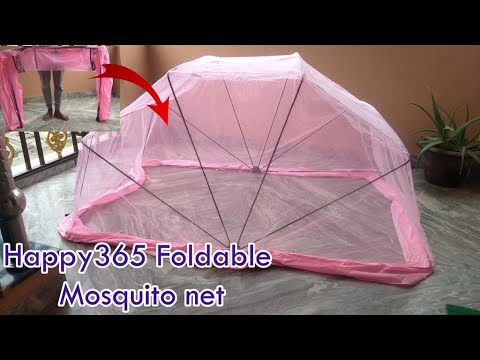 Happy365 Foldable Mosquito net, Easy to use and install