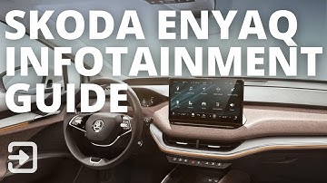 Škoda Enyaq Infotainment Guide 2025