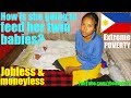 A Beautiful Poor Filipina Woman Who Gave Birth To Beautiful TWIN BABIES. Filipinos in Poverty